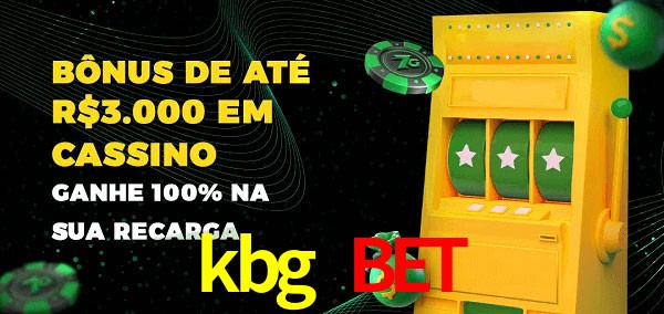 kbg bet melhor bônus de depósito